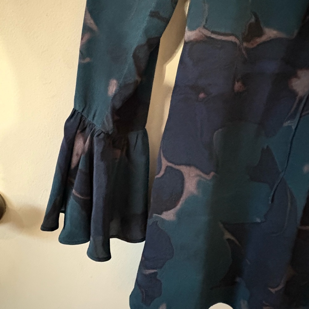 Stone Cold Fox X Revolve Franklin Dress 100% Silk Size 2 S/M - Picture 7 of 13